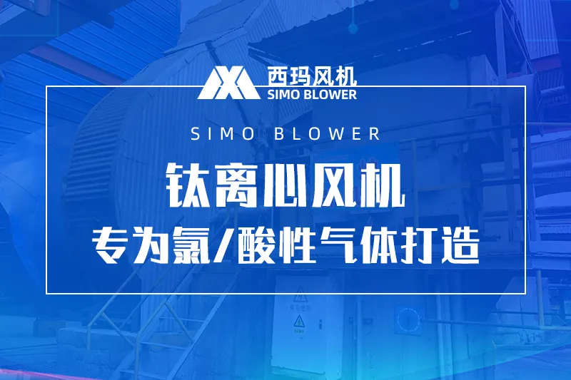 可靠运行，定制无忧：钛离心风机赋能高腐蚀工业挑战